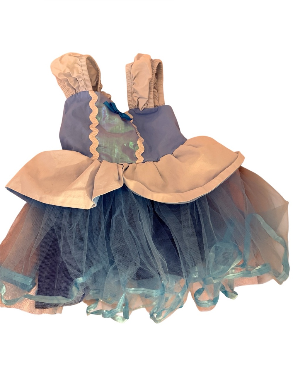 The Two Princesses Cinderella Blue and White Tulle Dress size 80 (~12-18 Months)